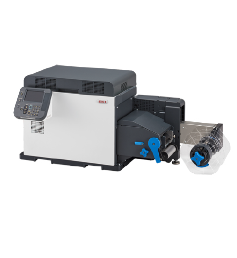 OKI Pro1040/ 1050 Five Color Label Printer CMYK + White in Saudi